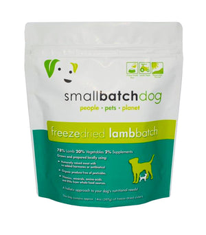 Small Batch Lamb Sliders Freeze Dried Dog Food 14z freeshipping - The Good Dog Store