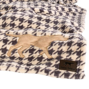 Tall Tails Houndstooth Blanket 30 X 40 freeshipping - The Good Dog Store