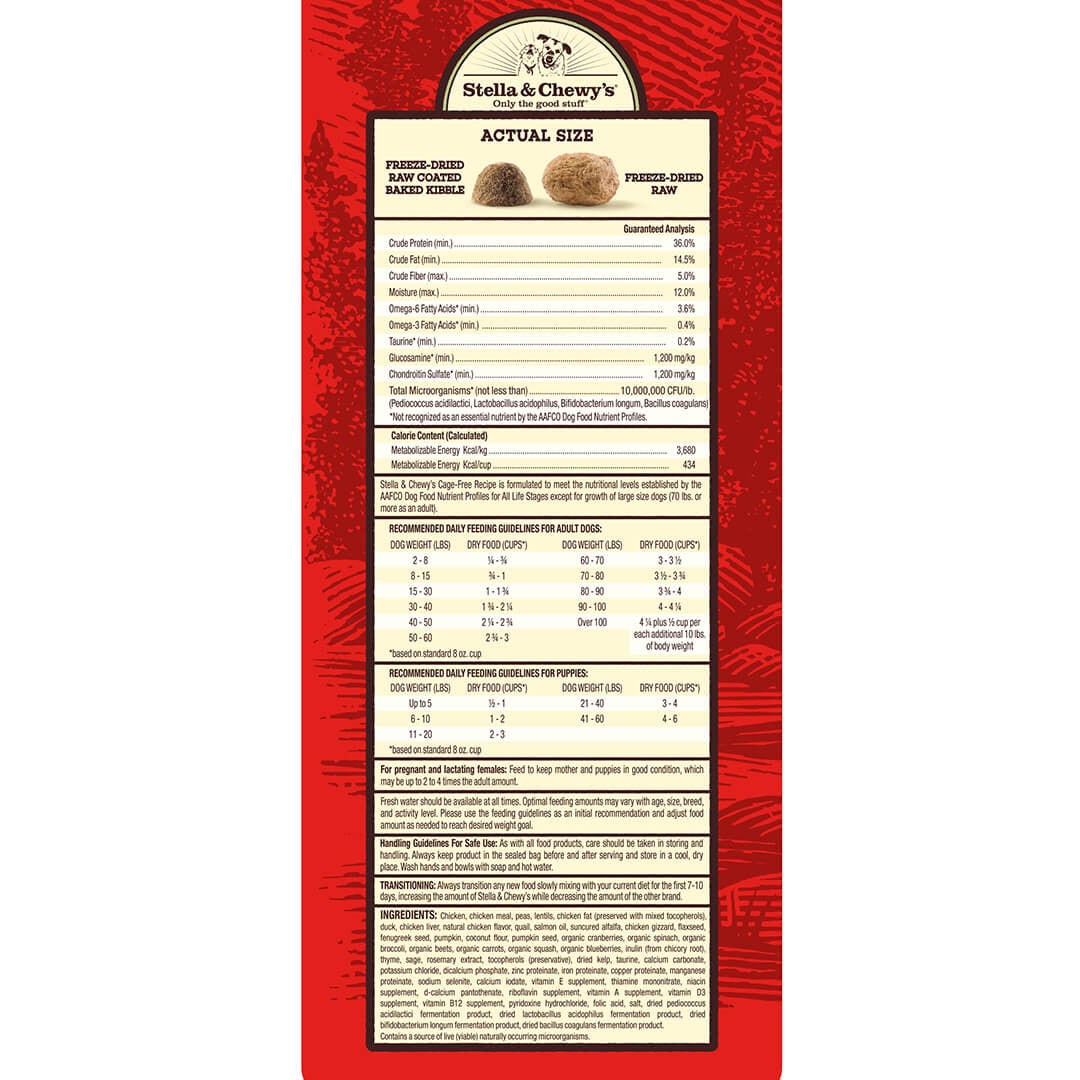 Stella & Chewy’s Raw Blend Cage Free for Dog freeshipping - The Good Dog Store