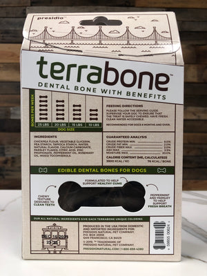 Terrabone Fresh Breath Small Bone, 13 Count freeshipping - The Good Dog Store