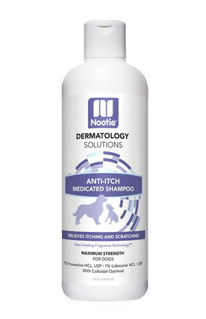 Nootie Medicated Anti-Itch Dog Shampoo, 10-oz bottle
