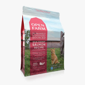Open Farm Wild-Caught Salmon Dry Cat Food 4 lb freeshipping - The Good Dog Store