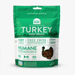 Open Farm Turkey Dog Dehydrated Turkey Treats 4.5 oz freeshipping - The Good Dog Store