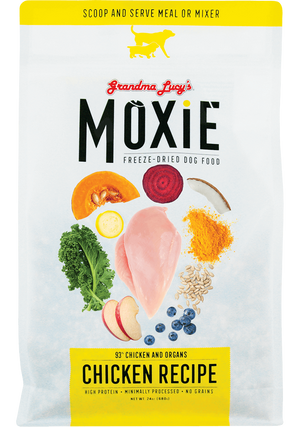 Grandma Lucy's Moxie Chicken Freeze Dried Dog Food 24 oz freeshipping - The Good Dog Store