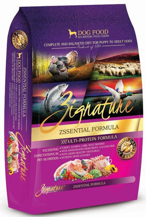 Zignature Grain-Free Zssential Multi-Protein Formula Dry Dog Food 4lb freeshipping - The Good Dog Store