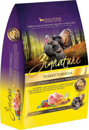 Zignature Grain-Free Turkey Limited Ingredient Formula Dry Dog Food 27lbs freeshipping - The Good Dog Store